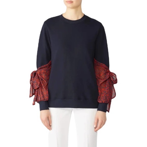 Clu. Sweaters - Clu Tie Detailed Pullover Size Xsmall